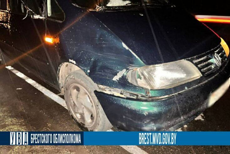 Два пешехода госпитализированы после ДТП в Брестской области