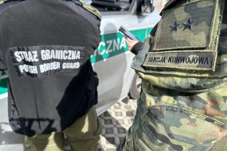 В Польше после выхода из мест несвободы задержали 12 иностранцев, в том числе белорусов