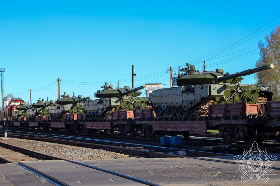 Słonim-based unit receives upgraded T-72 main battle tanks