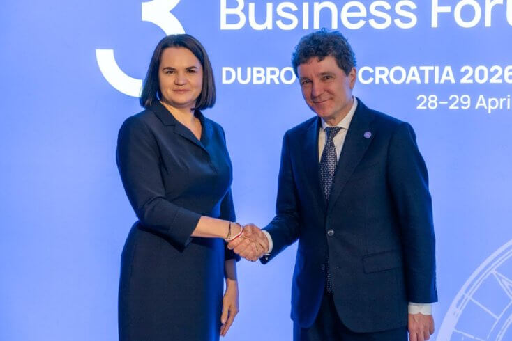 Ціханоўская абмеркавала з прэзідэнтам Румыніі паглыбленне супрацы дэмсіл Беларусі з Бухарэстам