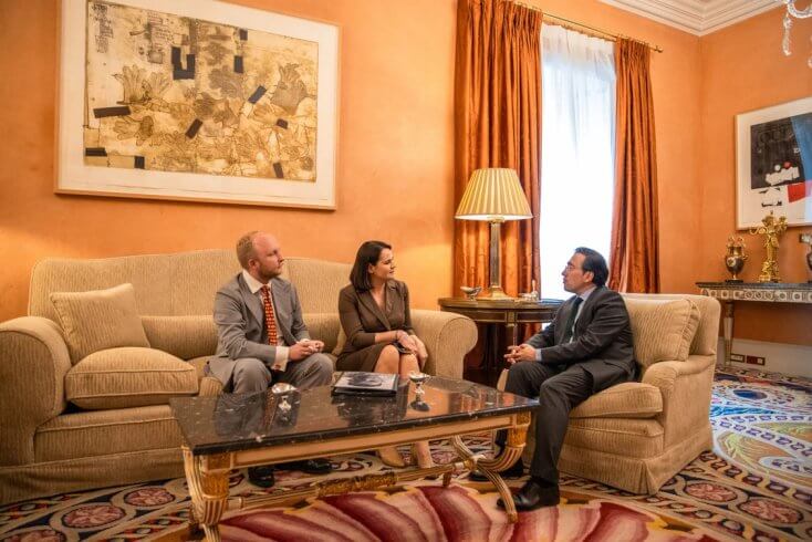 Анансавана адкрыццё Офіса дэмсіл у Мадрыдзе