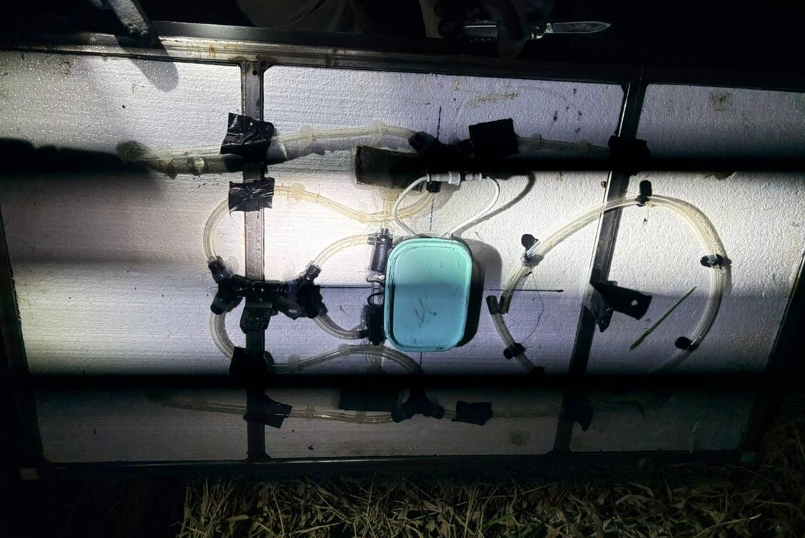 В Литве выловили два плота с контрабандными сигаретами из Беларуси