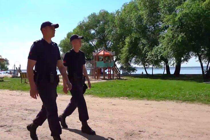 Милиция проводит рейды около водоемов, за обстановкой следят в том числе с помощью дронов