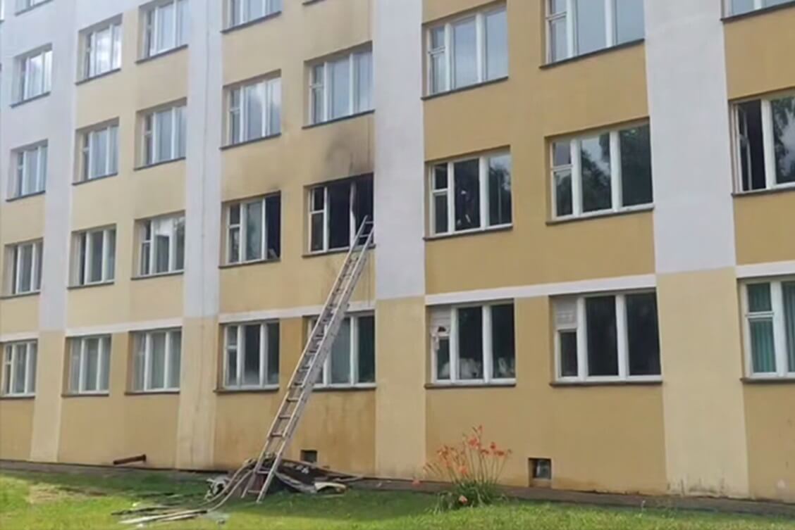 Общежития горели в Минске и Бешенковичском районе
