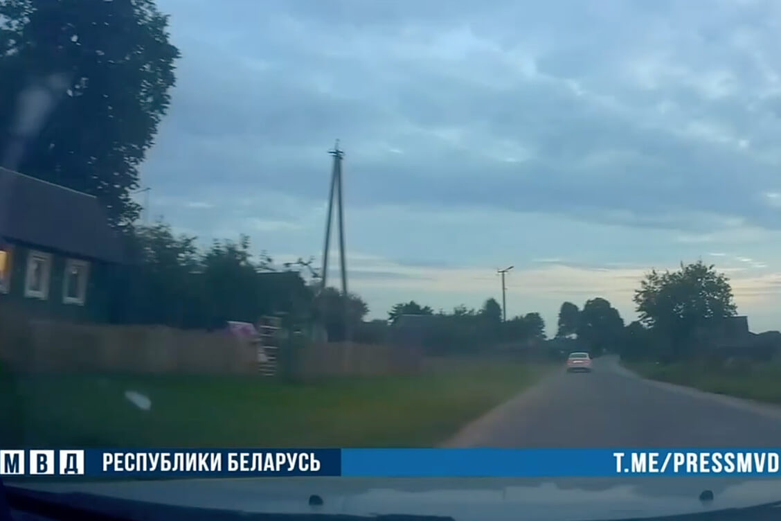 В Витебской области сотрудники ГАИ стреляли по автомобилю с пьяным водителем