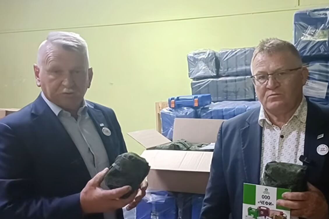 Маргінальны палітык, асуджаны ў Польшчы за абразы ўкраінцаў, перадаў у Мінску дапамогу арміі РФ