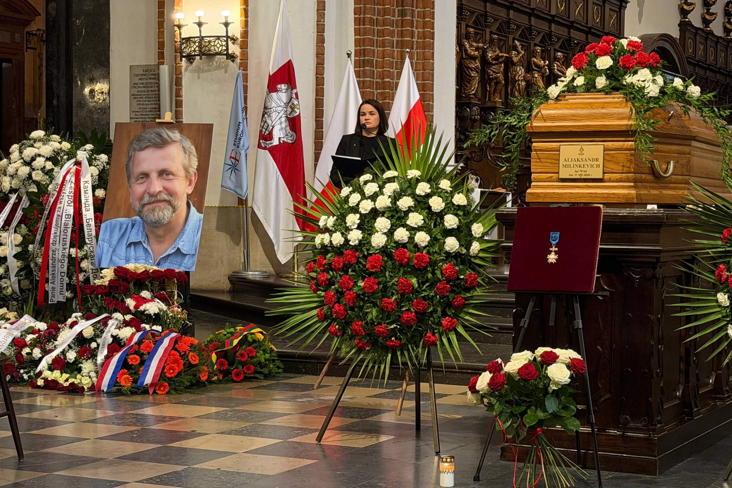 Милинкевич был политиком, за которого никогда не было стыдно — Тихановская