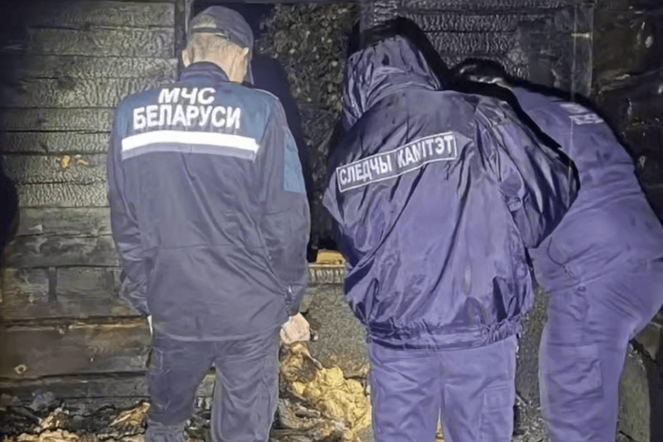 Тры пенсіянеры загінулі на пажары ў Слуцкім раёне