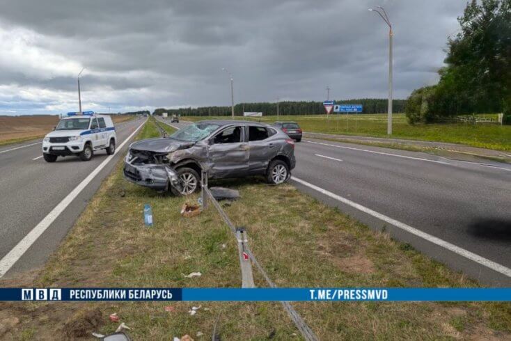 Двое детей пострадало в результате аварии в Белыничском районе