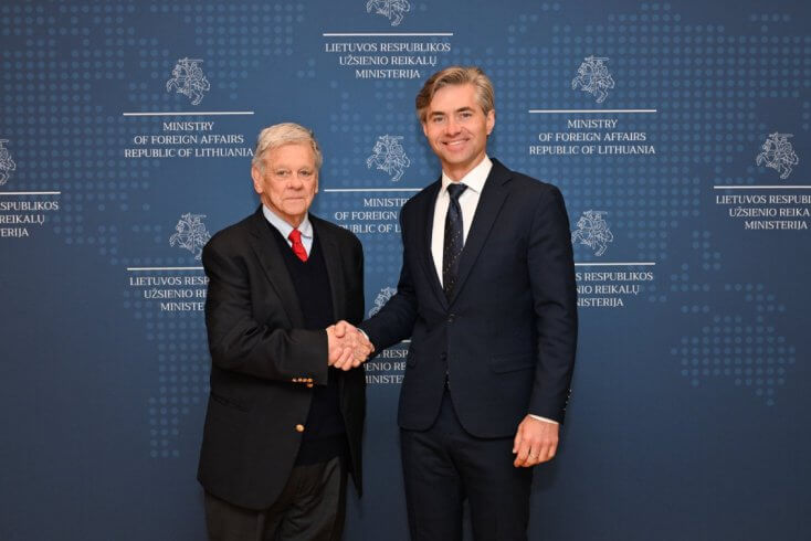 Глава МИД Литвы заверил Коула, что Вильнюс продолжит поддерживать усилия США по освобождению политзаключенных