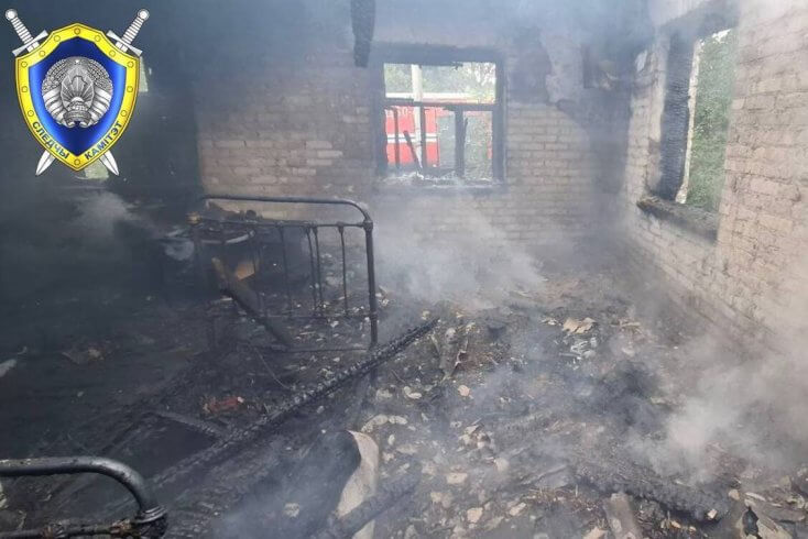 В Мостовском районе два брата погибли на пожаре