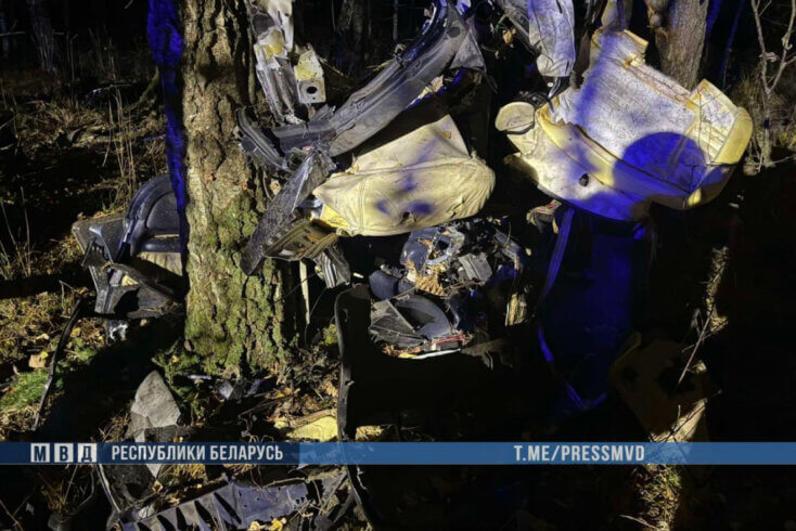 Автомобильная авария в Лельчицком районе: Трое несовершеннолетних погибло, двое госпитализировано