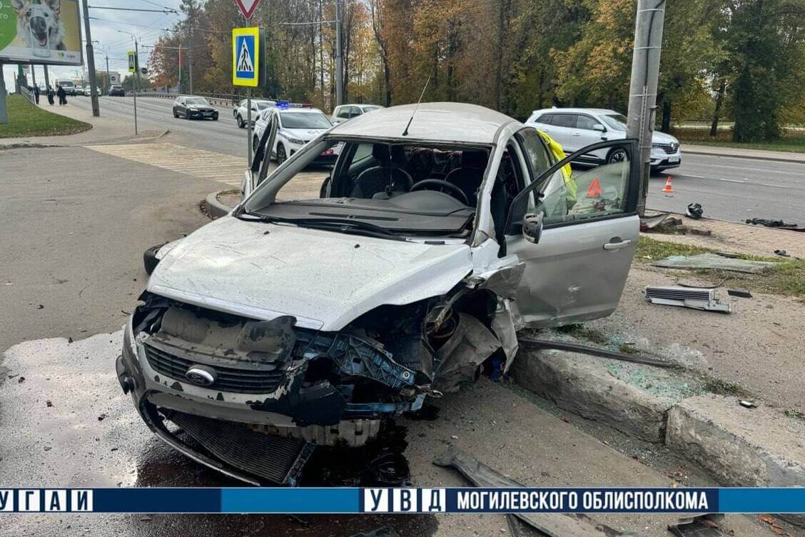 Двое дзяцей пацярпелі ў ДТЗ у Магілёве
