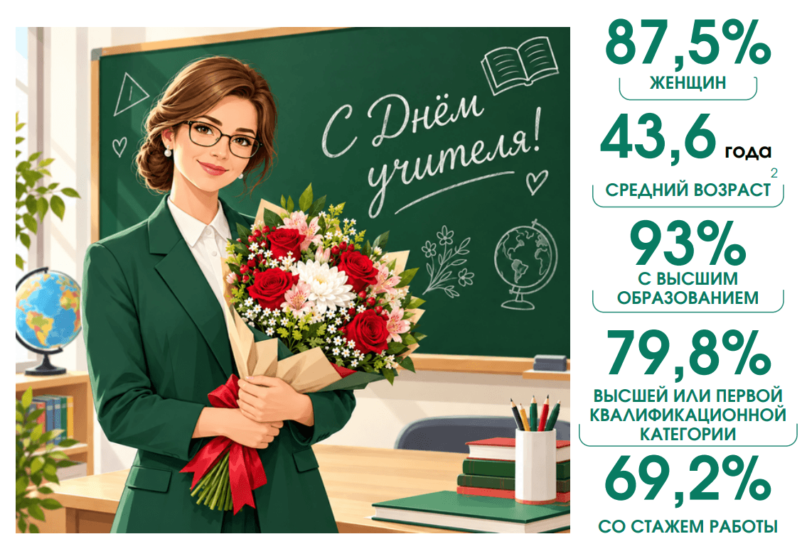 Количество учителей в Беларуси за пять лет сократилось на 13,3 тыс.